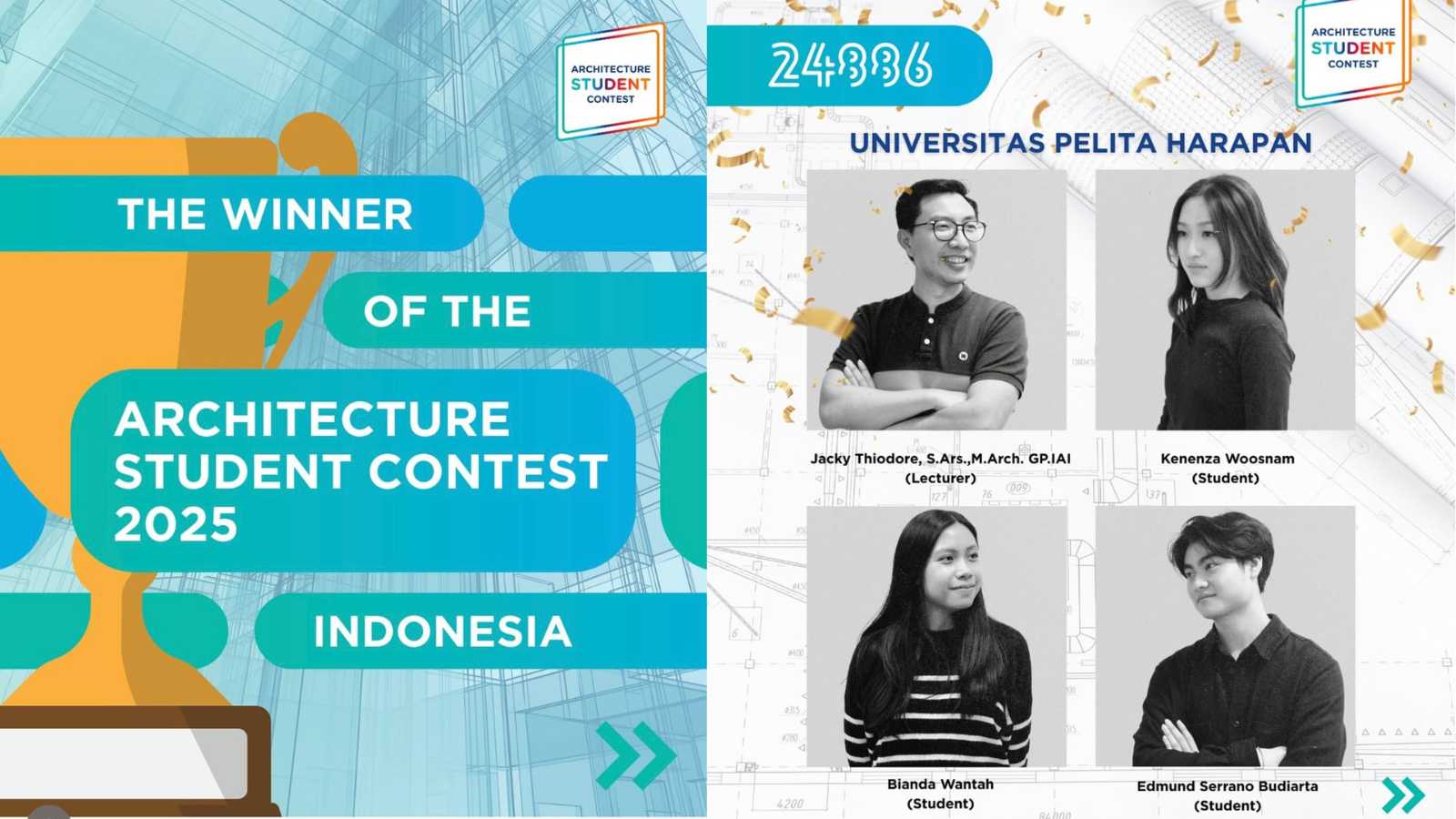 Tim Mahasiswa Arsitektur UPH Sabet Juara Pertama Saint Gobain Indonesia 2025, Siap Wakili Indonesia di Babak Internasional