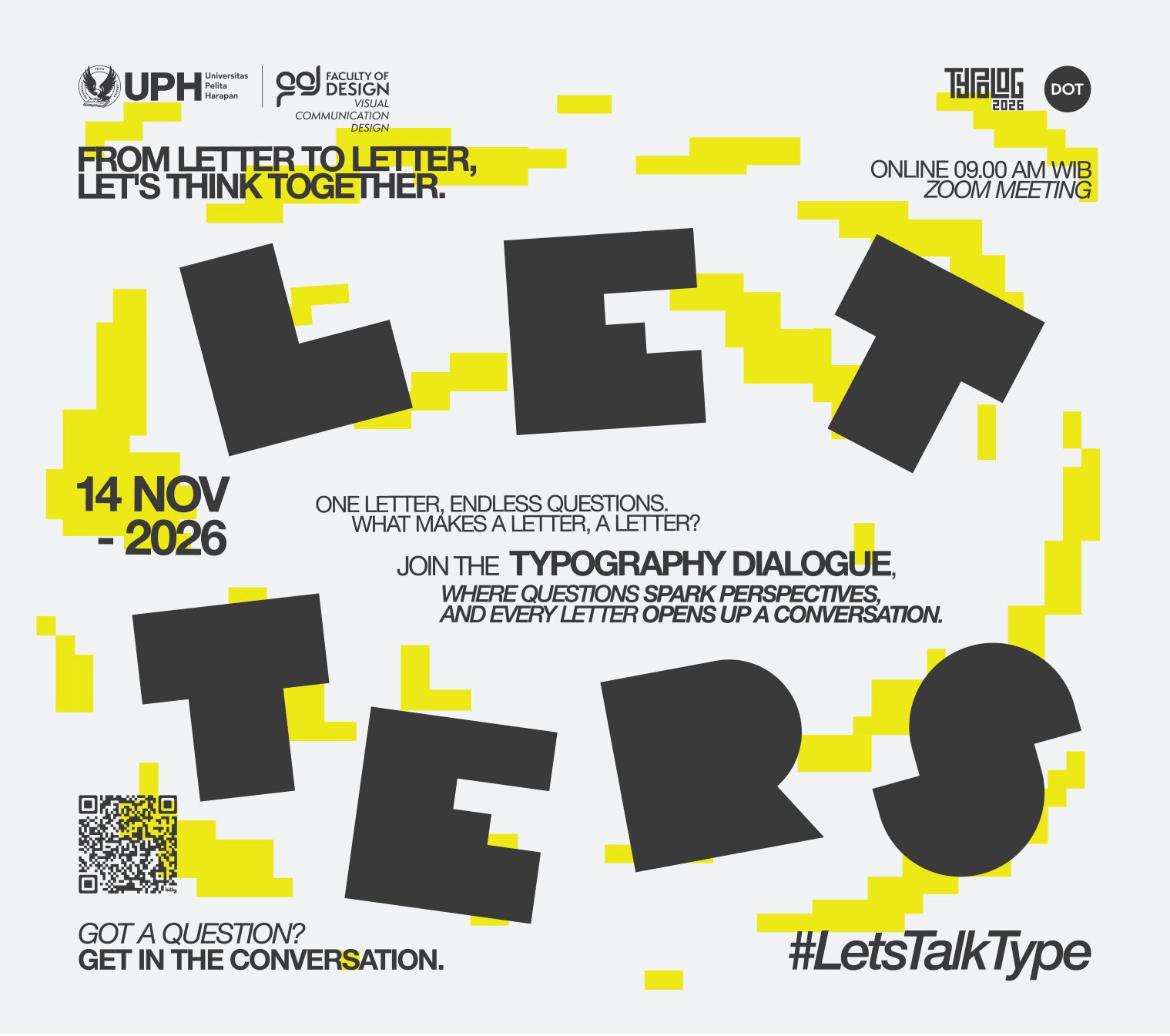 From Letter to Letter, Let’s Think Together