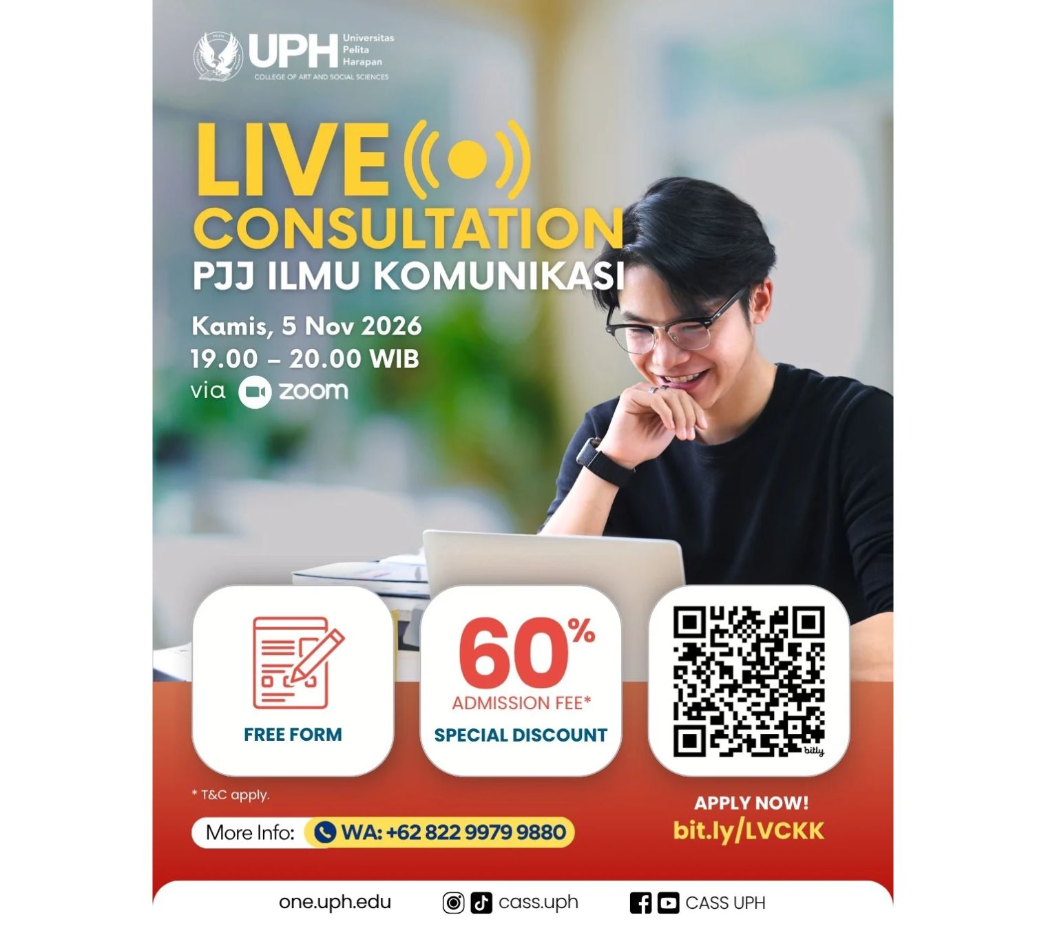 Live Consultation – PJJ Ilmu Komunikasi
